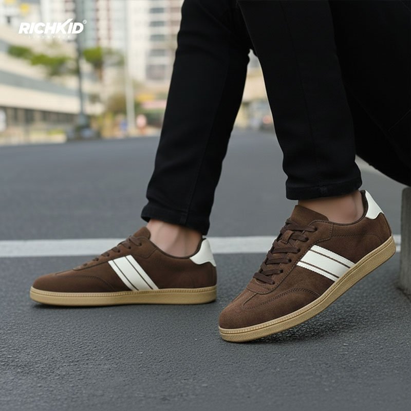 Memphis Casual Sneakers Chocolate - Image 4
