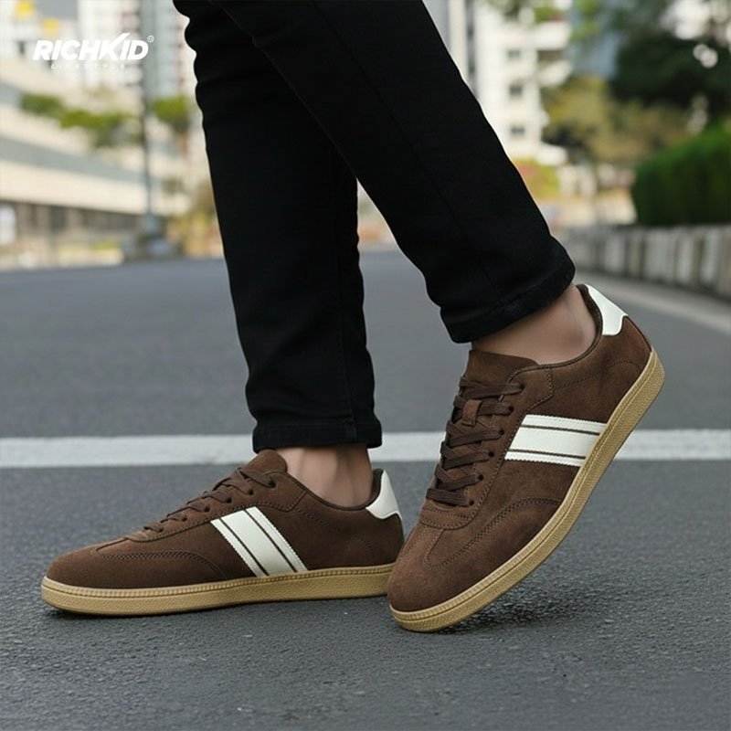 Memphis Casual Sneakers Chocolate - Image 5