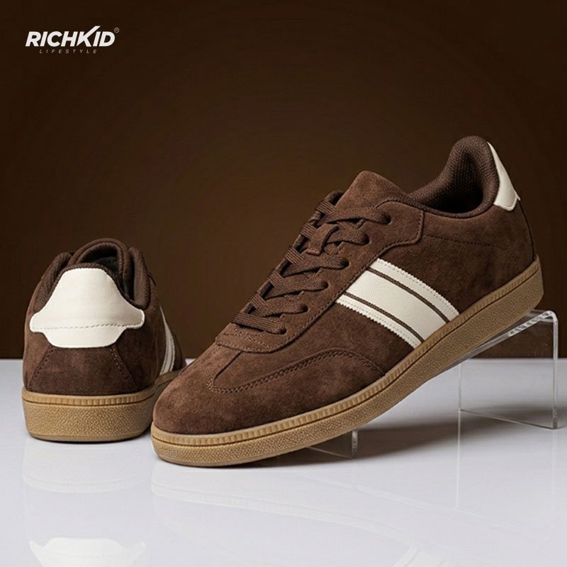 Memphis Casual Sneakers Chocolate - Image 3