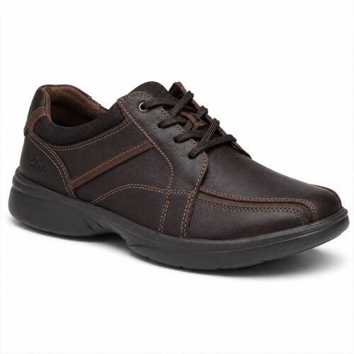 Clark Premium leather shoes Chocolate