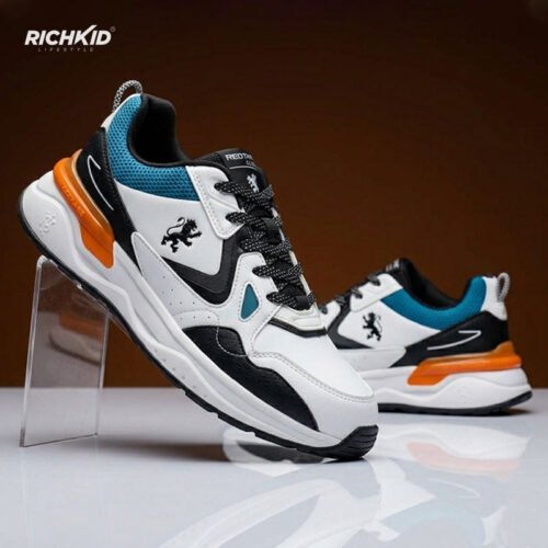 Light elegant shoes OrangeBlack