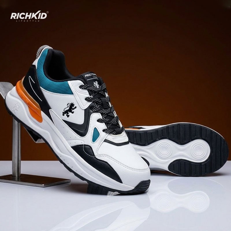 Light elegant shoes OrangeBlack - Image 3