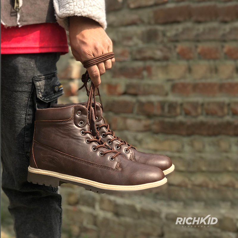 High Ankle boot chocolate - Image 3