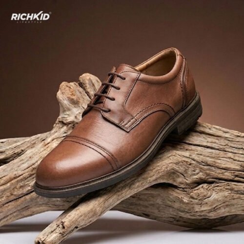 Cap toe Premium leather shoe