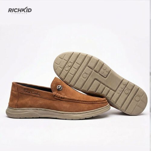 Sude Brown Casual Leather Loafer