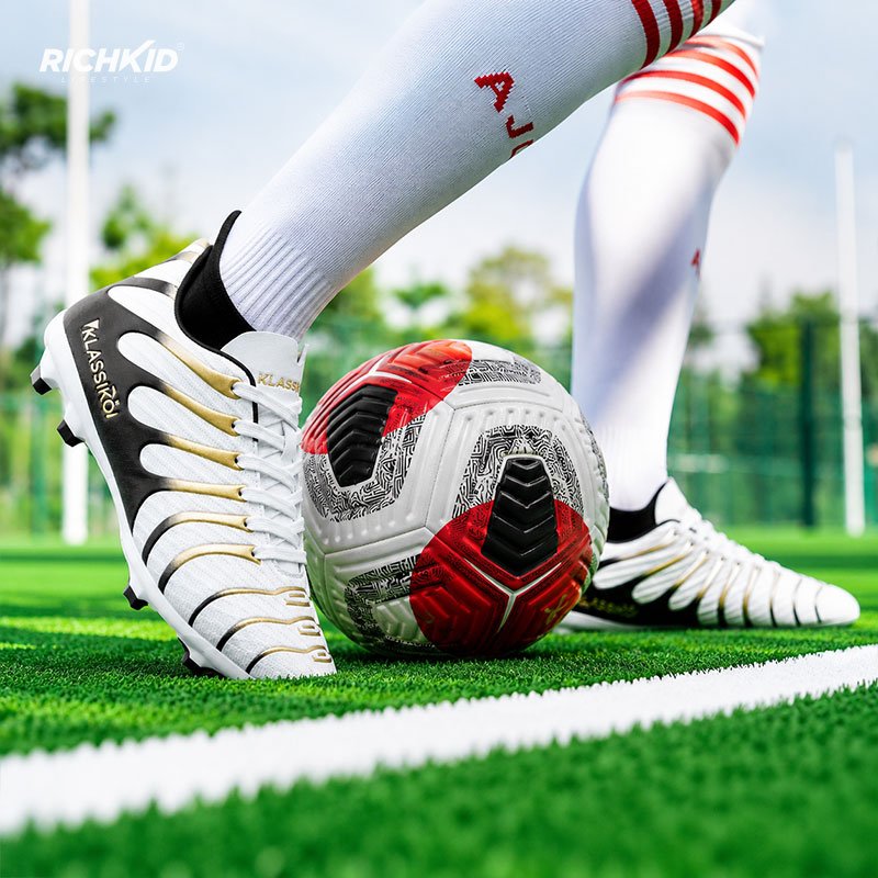 KLASSIKO Premium Soccer boot White - Image 6