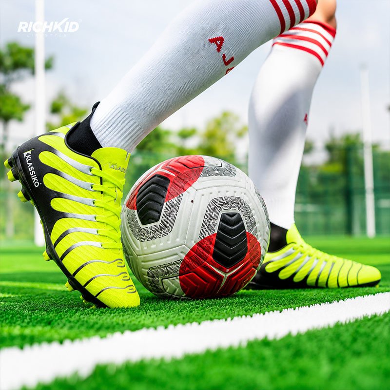KLASSIKO Premium Soccer boot Yellow - Image 6