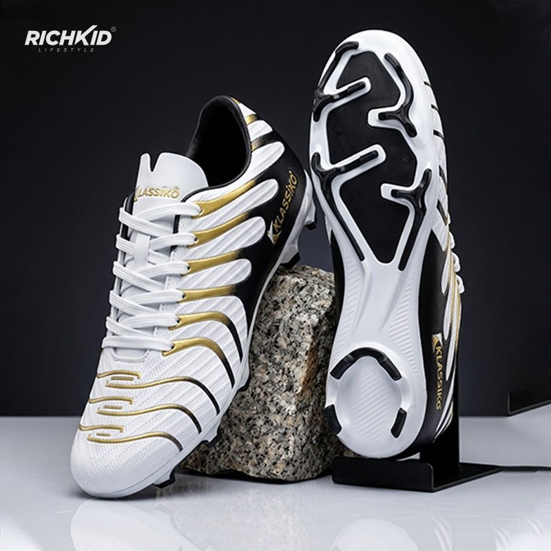 KLASSIKO Premium Soccer boot White - Image 2