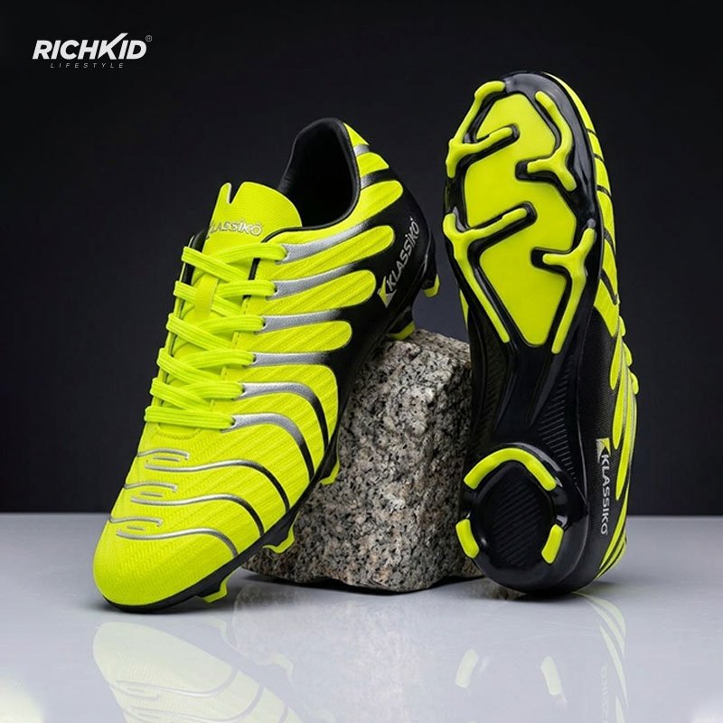 KLASSIKO Premium Soccer boot Yellow - Image 2