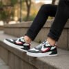 Light elegant shoes RedBlack