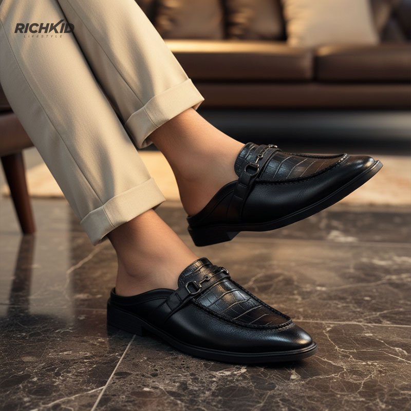 Richkid Half loafer Black - Image 3