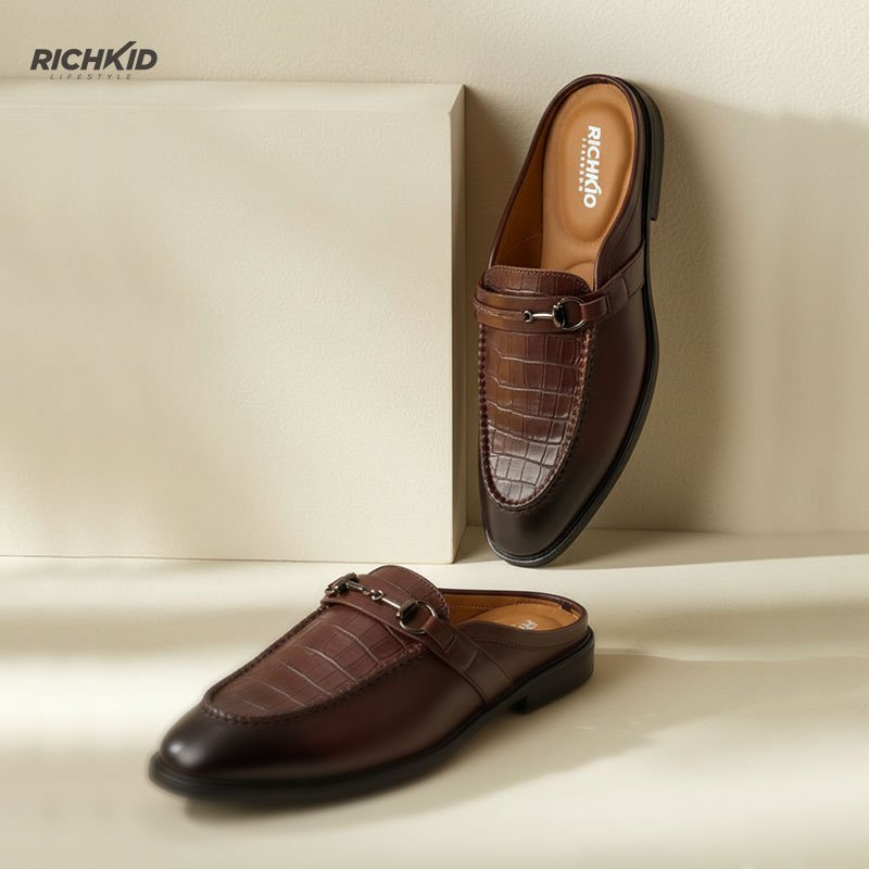 Richkid Half loafer Chocolate - Image 6