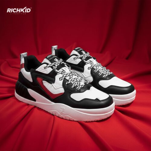 Light elegant shoes RedBlack