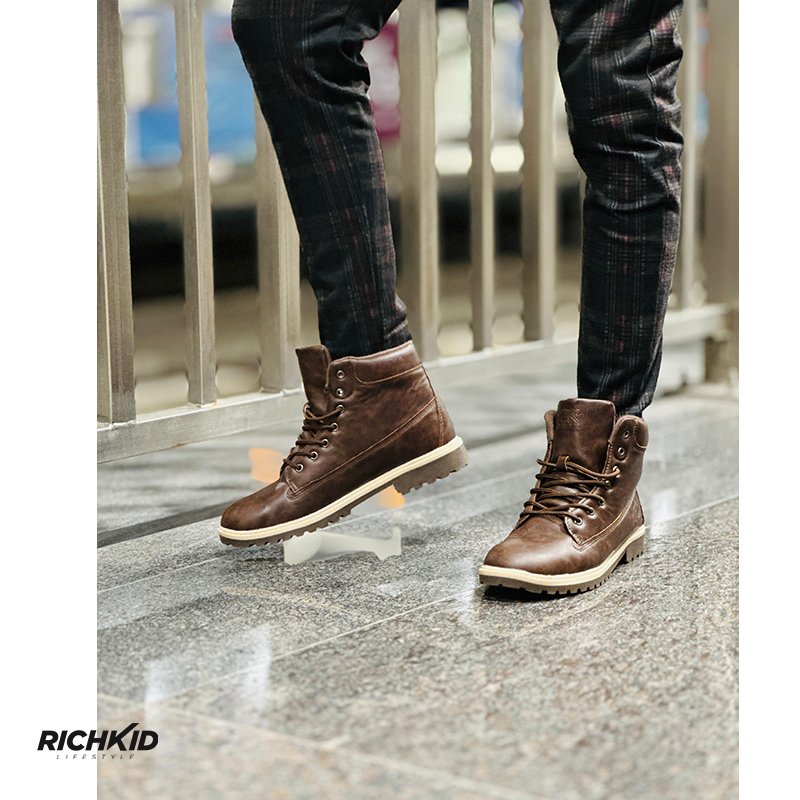High Ankle boot chocolate - Image 9