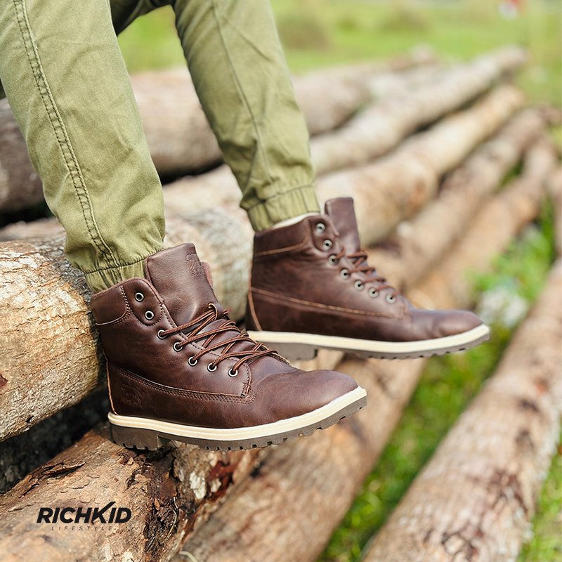 High Ankle boot chocolate - Image 10