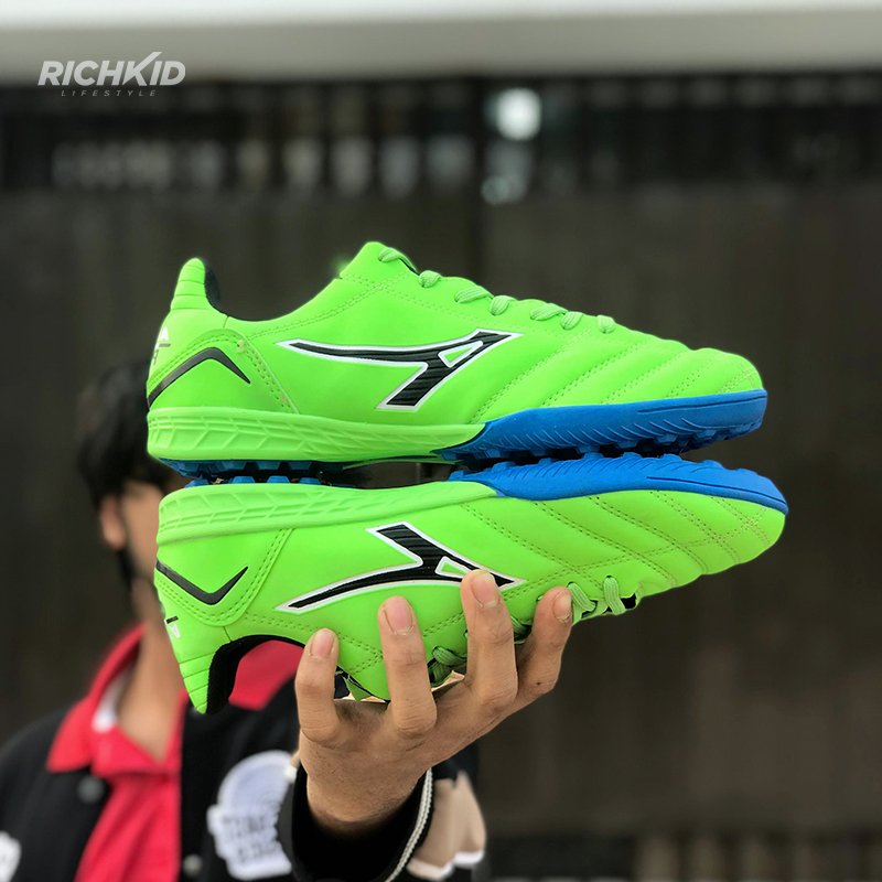 Neon turf boot
