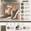 TBS Casual Shoes Olive Gold - Image 2