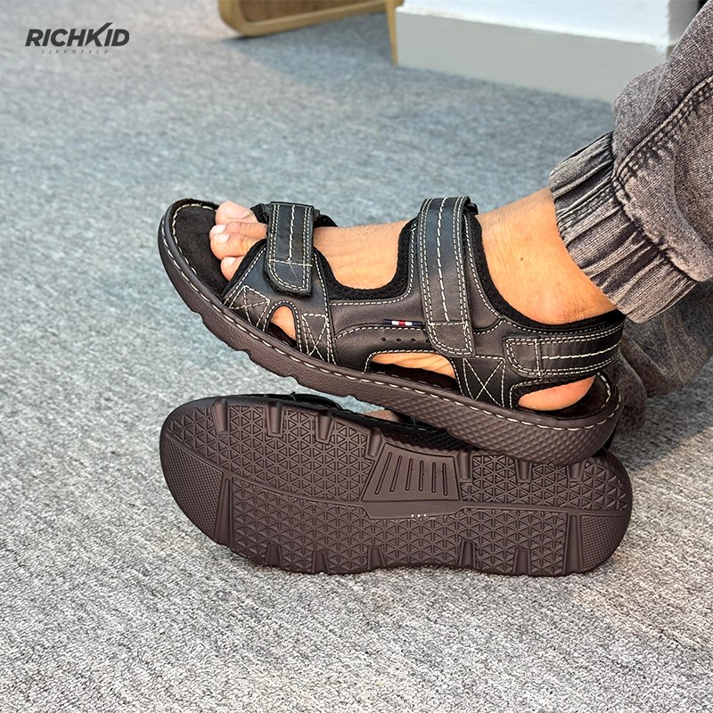 Premium belt sandels Black - Image 3