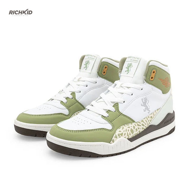 RT HighNeck olive white - Image 4