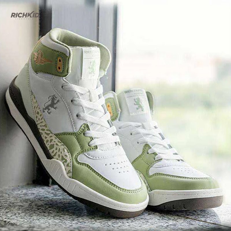 RT HighNeck olive white