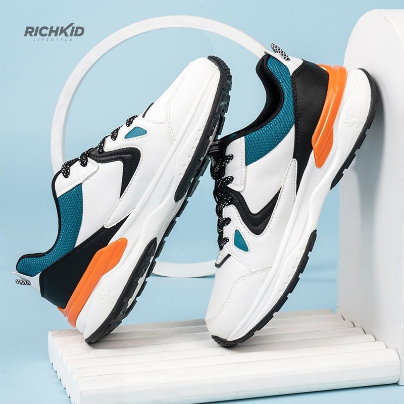 Light elegant shoes OrangeBlack