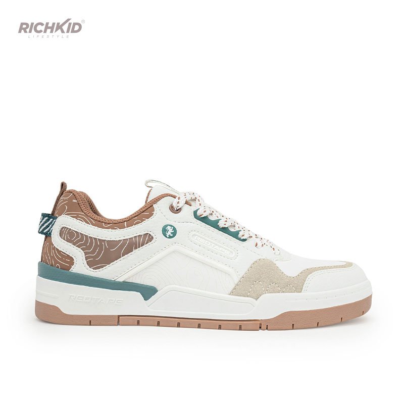 Beige white Sneakers new - Image 2