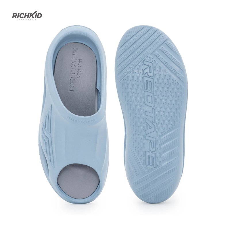 Relaxing Slip-On Sliders Blue - Image 2