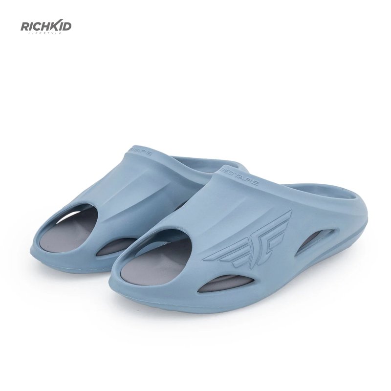 Relaxing Slip-On Sliders Blue - Image 3