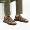 Leather soft cycle sandals