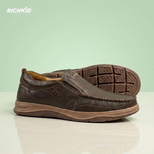 Casual Leather Loafer Chocolate