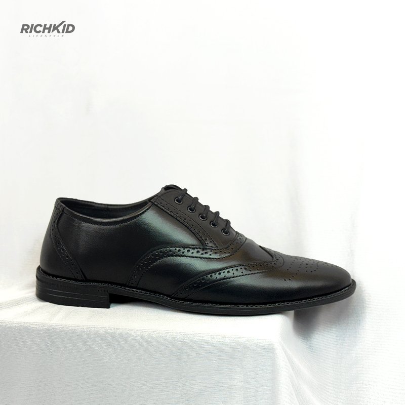 Punch calf Oxford shoes
