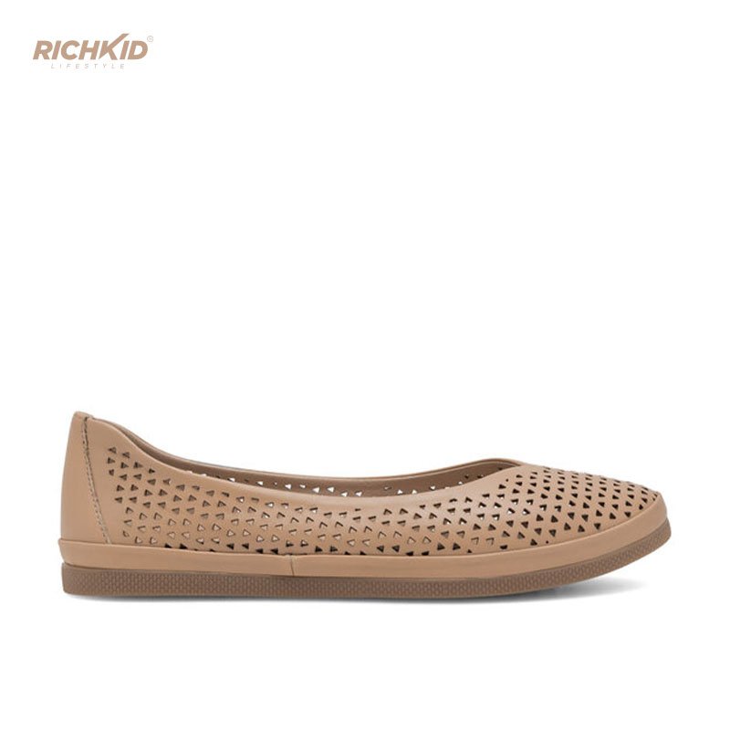 Beige Cutout Pam Shoe - Image 3