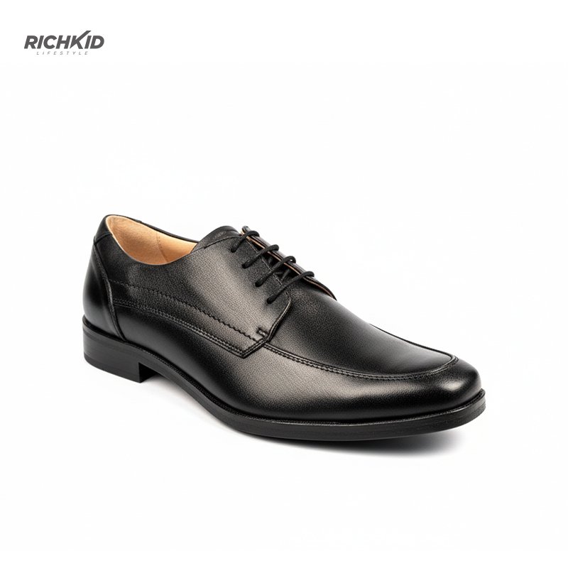 Classic Stride leather shoe Black - Image 2