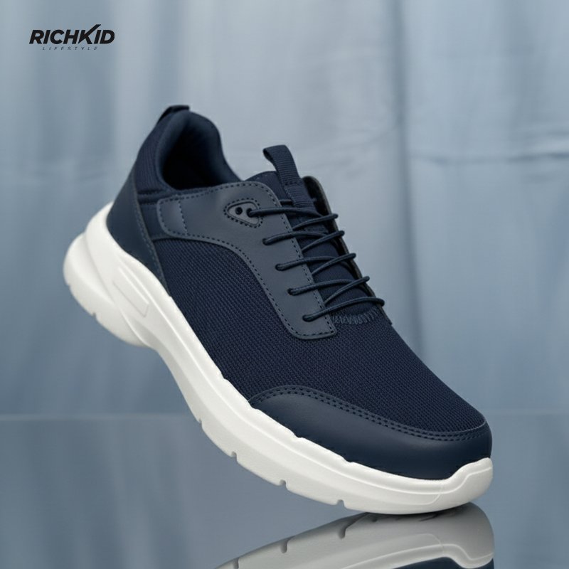 Finelook lace-free Sneakers Navy - Image 2