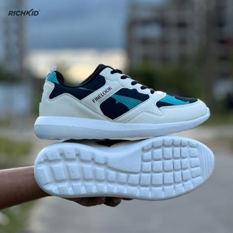 Finelook light sports shoe off-white - Image 2