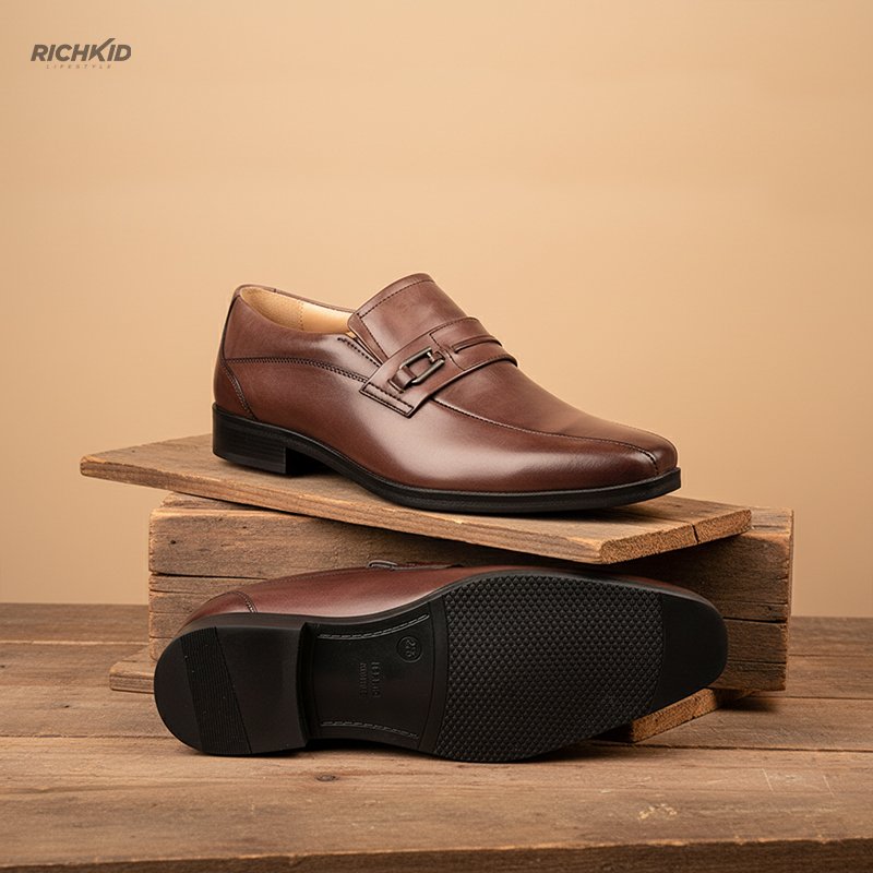 Prime Slip-On Formal shoe Wine
