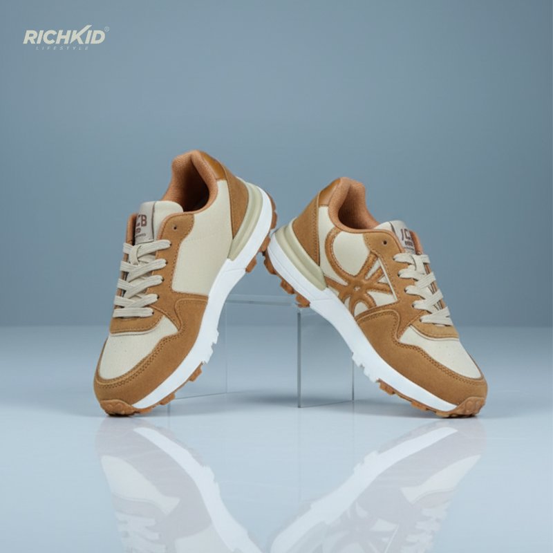 UCB Suede Lifestyle Sneakers Brown - Image 2