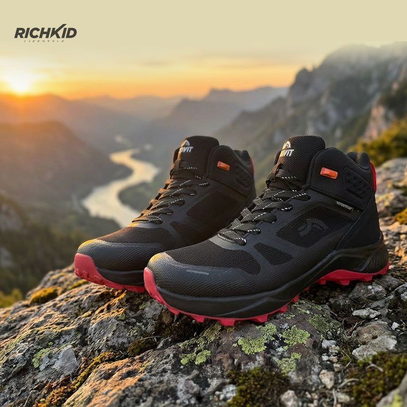 Crivit Waterproof Hiking Boot Black - Image 6