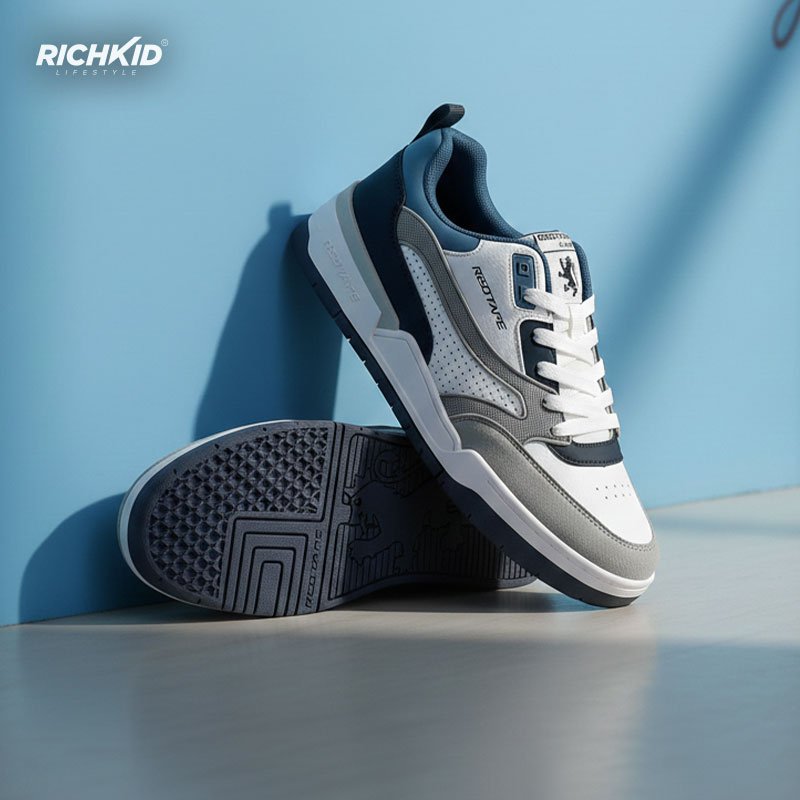 RT Blue White Sneakers - Image 3