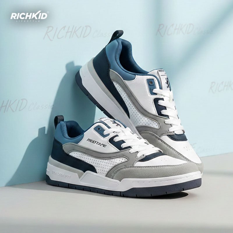 RT Blue White Sneakers - Image 2