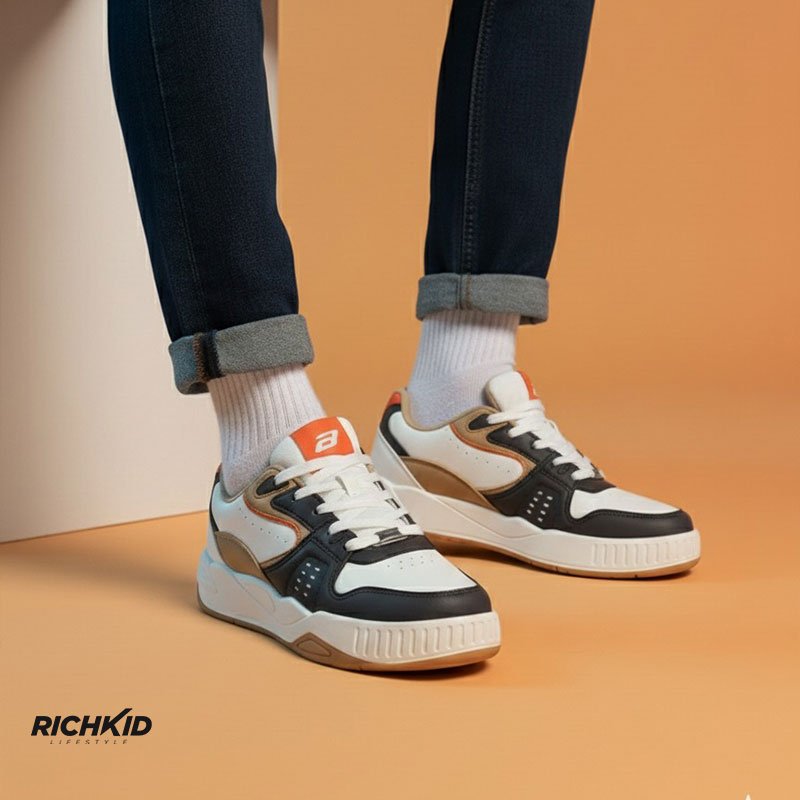 BondStreet Sneakers Coffee Orange - Image 2