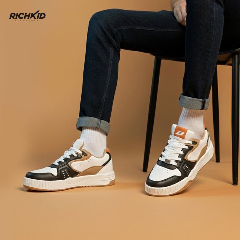 BondStreet Sneakers Coffee Orange - Image 5