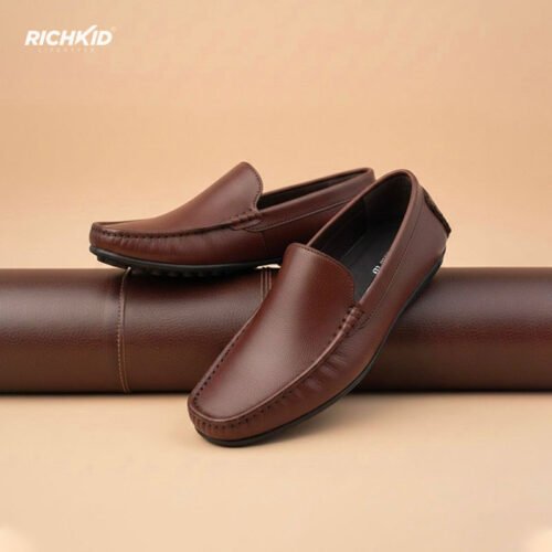 RichKid Classic Leather Loafer Chocolate