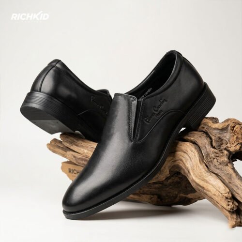 Black Plain Formal shoes