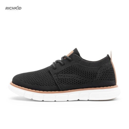 Oxford Mesh Sneakers Black