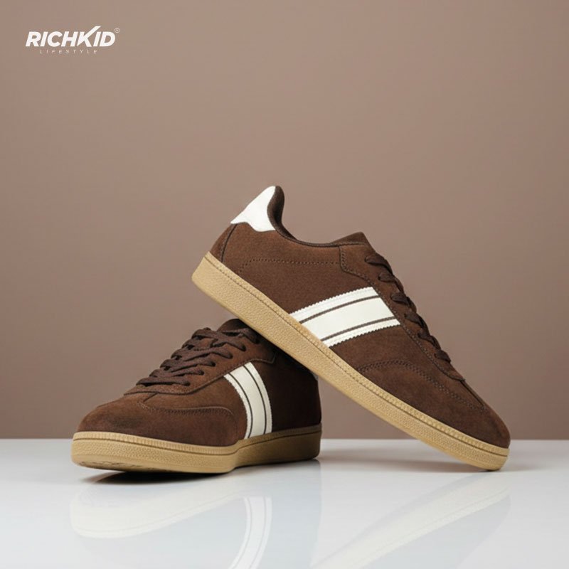 Memphis Casual Sneakers Chocolate - Image 2