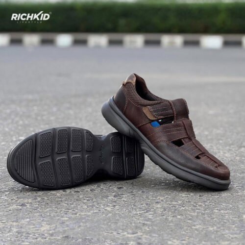 Clark Cycle Shoes Chocolate