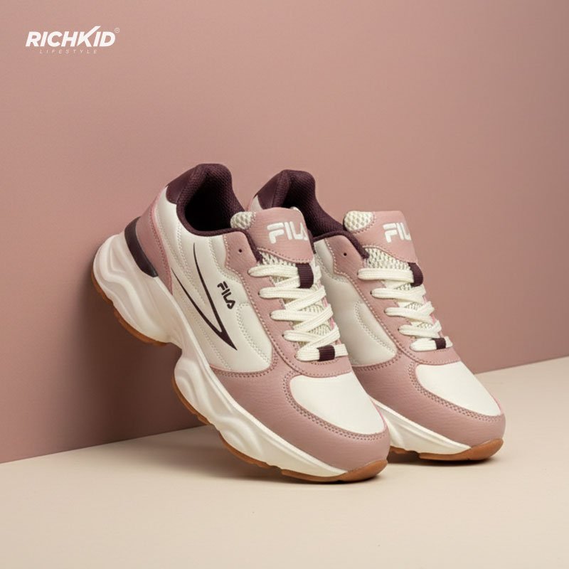 Fila Chunky Sneakers Pink - Image 2