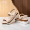 Clara Barson Heel Sandal Beige