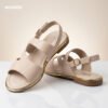Flat Clara Barson Sandal Beige